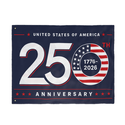 America 250th Anniversary Double-Sided Flag | Patriotic USA 1776-2026 Celebration Flag