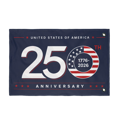 America 250th Anniversary Double-Sided Flag | Patriotic USA 1776-2026 Celebration Flag